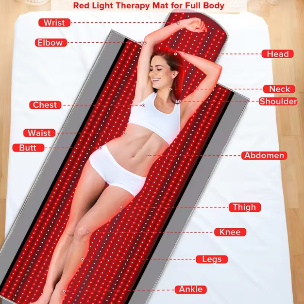 BM01|Single-Sided Red Light Therapy Mat
