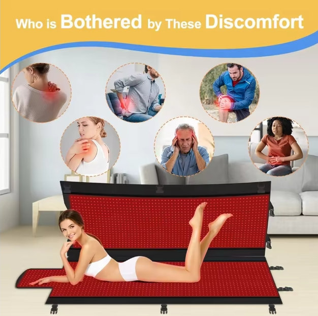 BM02|Double-Sided Red Light Therapy Mat